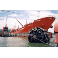 D=1350mm EL=2500mm Yokohama Floating Pneumatic Fenders/ Sling Type and Tire Net